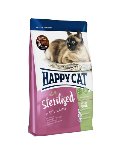 HAPPY CAT Supreme Sterilised cu Miel 4 kg