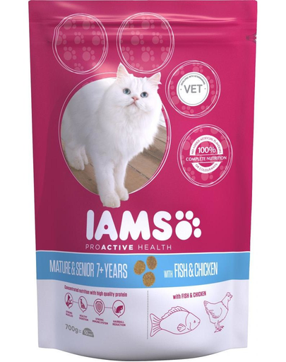 IAMS Cat Senior All Breeds Ocean Fish 0.3 kg