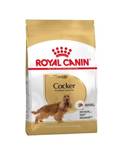 Royal Canin Cocker Adult hrana uscata caine, 12 kg Adult imagine 2022