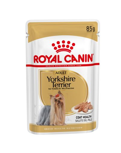 Royal Canin Yorkshire Terrier Adult hrana umeda caine, 12 x 85 g Adult