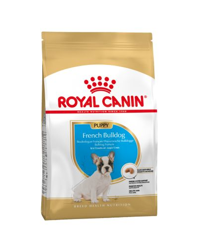 Royal Canin French Bulldog Puppy hrana uscata pentru catei Bulldog 3 kg Bulldog imagine 2022
