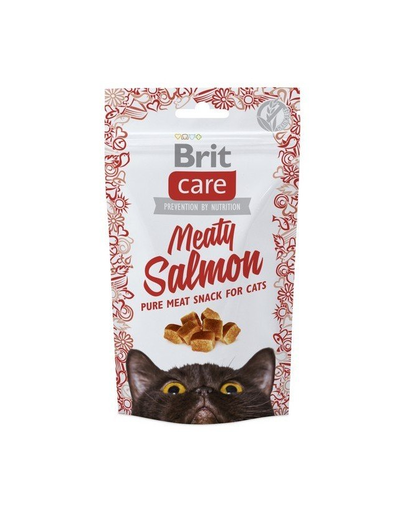 BRIT Care Cat Snack Meaty Salmon 50 g