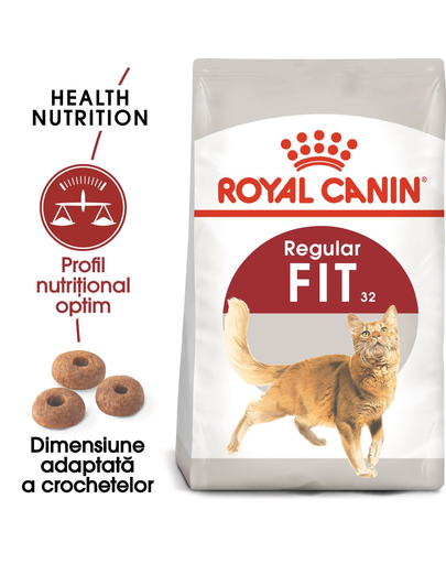 Royal Canin Fit32 Adult hrana uscata pisica cu activitate fizica moderata, 400 g 400 imagine 2022