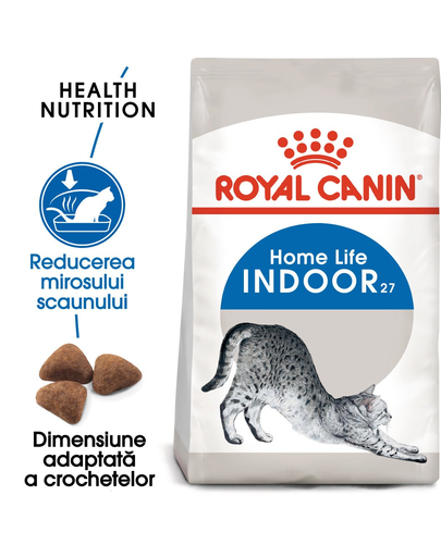 Royal Canin Indoor Adult hrana uscata pisica de interior, 4 kg Fera