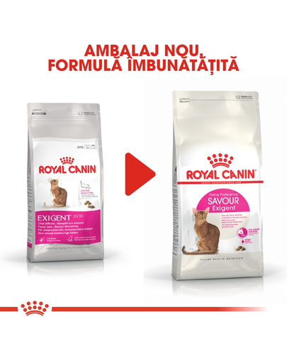 Royal Canin Exigent Savour Adult hrana uscata pisica pentru apetit capricios, 10 kg + 2 kg