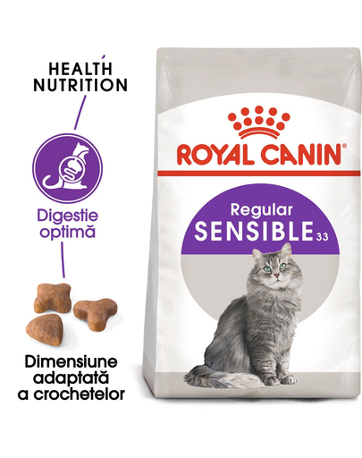 Royal Canin Sensible Adult hrana uscata pisica pentru digestie optima, 10 kg