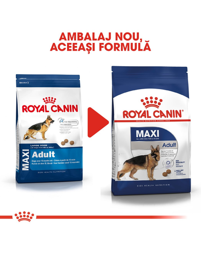 Royal Canin Maxi Adult hrana uscata pentru caini adulti 15 kg