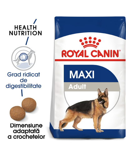 Royal Canin Maxi Adult hrana uscata caine, 4 kg Adult imagine 2022