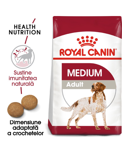 Royal Canin Medium Adult Hrană Uscată Câine 15+3 kg  