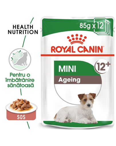 Royal Canin Mini Ageing 12+ hrana umeda caine senior, 12 x 85 g fera.ro imagine 2022