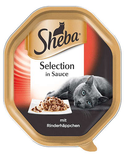SHEBA Selection cu Vită în Sos 85g