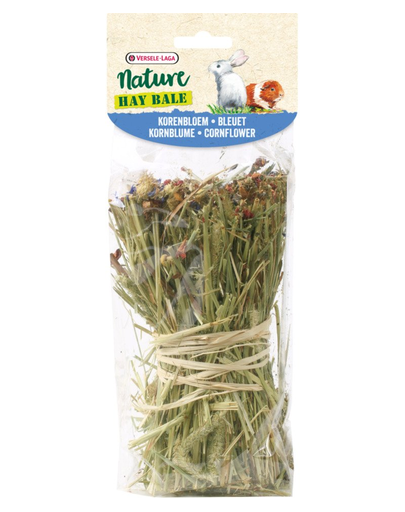 VERSELE-LAGA Nature Hay Bale - cu fân și albăstrele 70 g