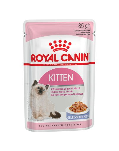 Royal Canin Kitten Instinctive In Jelly hrana umeda in aspic pentru pisica, 85 g
