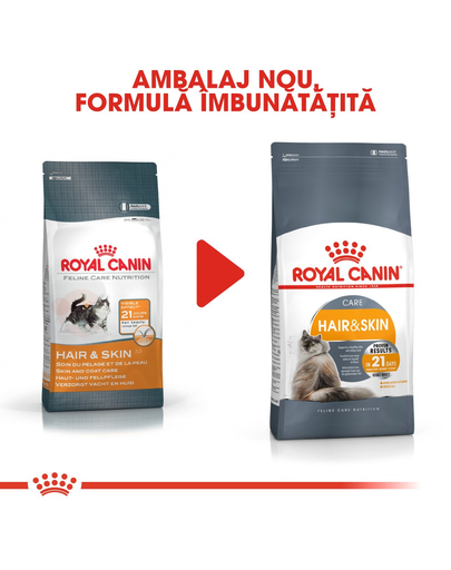 Royal Canin Hair&Skin Care Adult hrana uscata pisica pentru piele si blana, 4 kg