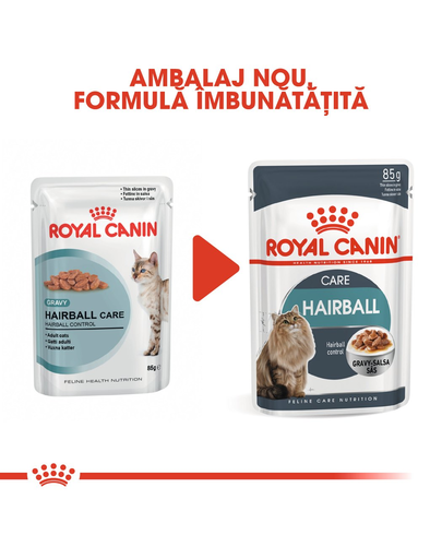 Royal Canin Hairball Care Adult hrana umeda pisica pentru reducerea formarii bezoarelor, 12 x 85 g