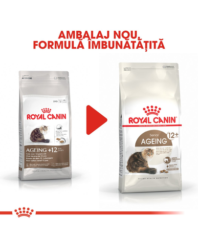 Royal Canin Ageing 12 + hrana uscata pisica senior, 4 kg