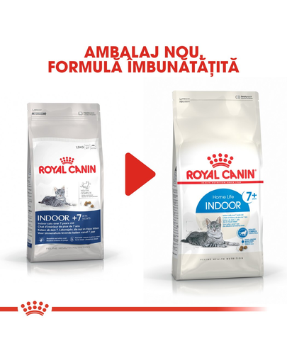 Royal Canin Indoor 7+ Hrana uscata pentru pisici de interior, 7 si 12 ani 1.5 kg