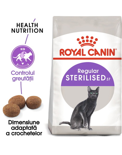 Royal Canin Sterilised Adult hrana uscata pisica sterilizata, 400 g 400 imagine 2022