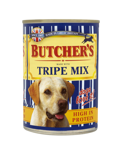BUTCHER'S Tripe Mix pateu cu burtă de vită 400 g