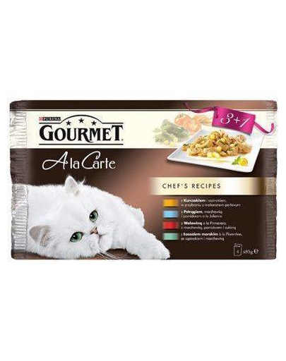 Gourmet A la carte mix 3+1 85 g