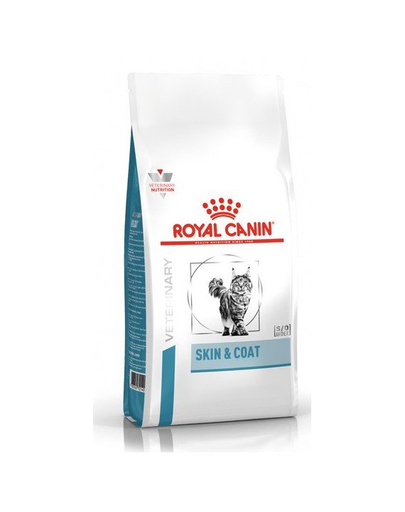 ROYAL CANIN Veterinary Diet Cat Skin & Coat S/O 1.5 kg hrana dietetica pentru pisici adulte cu piele sensibila Fera