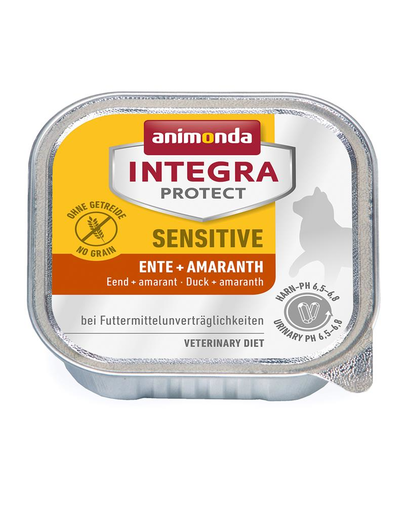 ANIMONDA Integra Sensitive Rață și Amarant 100 g