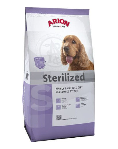 ARION Health&Care - Hrană uscată pentru câini sterilizați 12 kg+1 kg GRATIS