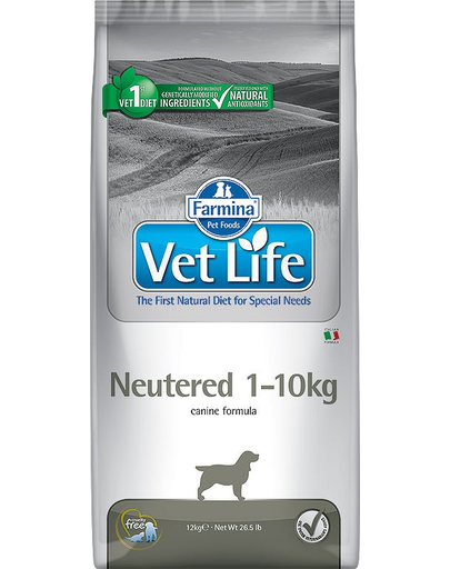 FARMINA Vet Life Dog Neutered 1-10 kg 2 kg