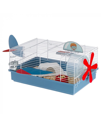 FERPLAST Criceti 9 Cușcă avion pentru hamsteri