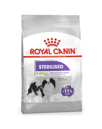 ROYAL CANIN Sterilised X-Small Hrana uscata pentru caini sterilizati, talie foarte mica 0,5 kg