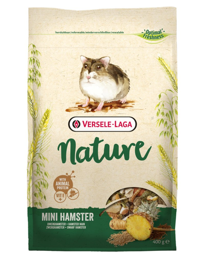 VERSELE-LAGA Nature Hrana pentru hamsteri pitici 400 g Fera