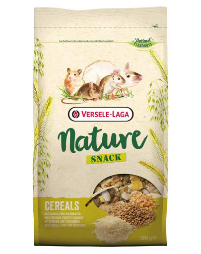 VERSELE-LAGA Nature Snack Hrana complementara pentru rozatoare si iepuri, cu fructe si legume 500 g