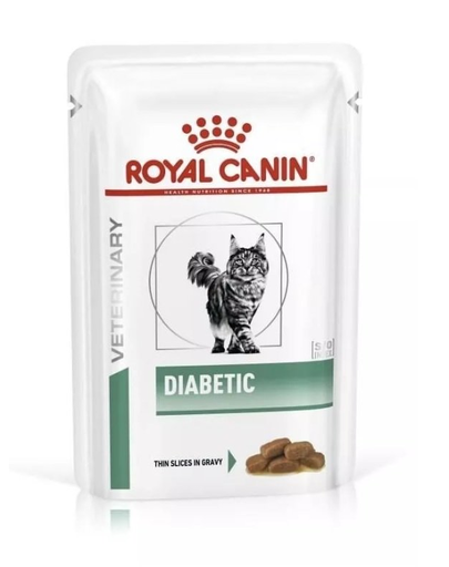 ROYAL CANIN Cat Diabetic 12 X 85 G Hrana Umeda Dietetica Pentru Pisici Adulte Cu Diabet