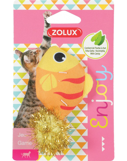 ZOLUX LOVELY Jucărie pește pentru pisici cu iarba-mâței