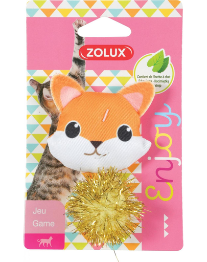 ZOLUX LOVELY Jucărie vulpe pentru pisici cu iarba-mâței