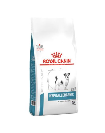 ROYAL CANIN Dog Hypoallergenic Small 3.5 kg hrana dietetica pentru caini adulti de rase mici care prezinta reactii adverse la alimente