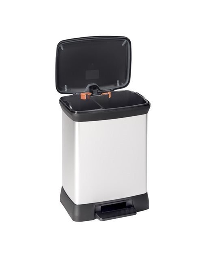 CURVER Cos de gunoi cu pedala "Deco Bin" 10+18 L