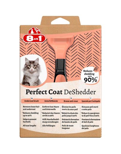 8IN1 Perfect Coat DeShedder Cat - pentru pisici