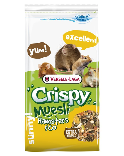 VERSELE-LAGA Hamster Crispy hrană pentru hamsteri 400 gr