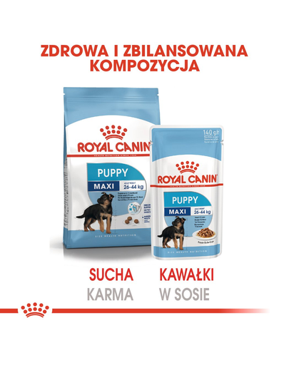 Royal Canin Maxi Puppy Hrană Umedă Câine 140 g