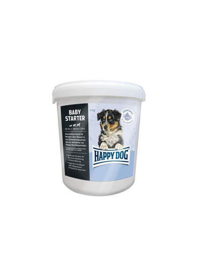 HAPPY DOG Baby Starter hrana sub forma de granule caini junior 4 kg
