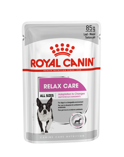 ROYAL CANIN Relax Care Hrana umedă pate, pentru câinii adulți expuși la stres,12 plicuri x 85 g