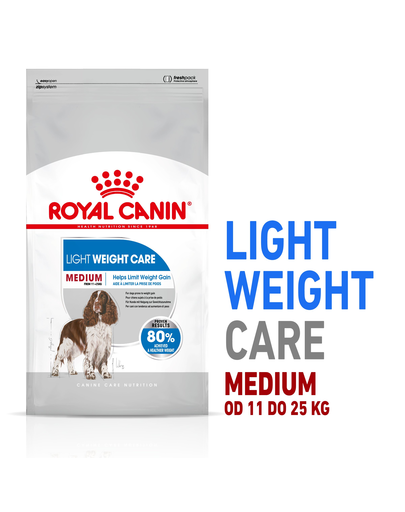 Royal Canin Medium Light Weight Care Adult hrana uscata caine pentru limitarea cresterii in greutate, 10 kg