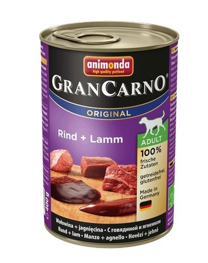 ANIMONDA Grancarno vită și miel 400 g