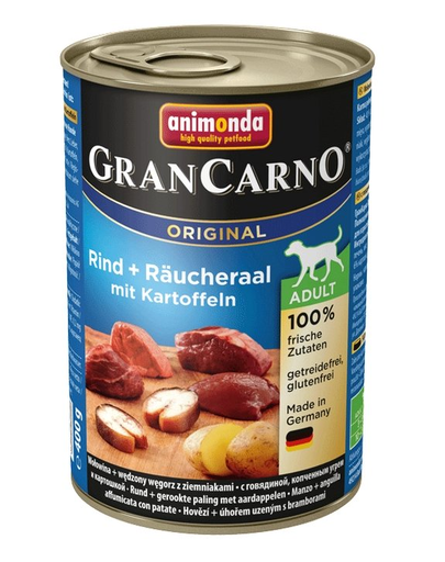 ANIMONDA Grancarno Adult vită, angușă afumată și cartofi 800 gr