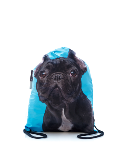 Fera ​rucsac cu imprimeu bulldog francez