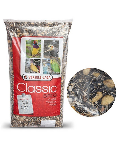 VERSELE-LAGA Parrots Classic hrană pentru papagali mari 12.5 kg