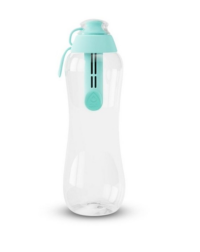Dafi sticla apa cu filtru 0,5 l, culoare menta