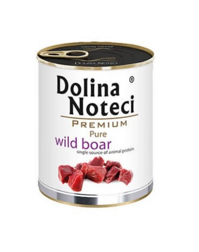 Dolina noteci premium pure hrană umedă pentru câini, cu porc mistreț 800g