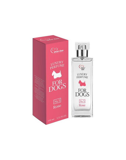 OVER ZOO Parfum pentru câini, cu miros de trandafir 100 ml